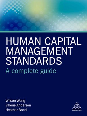 cover image of Human Capital Management Standards